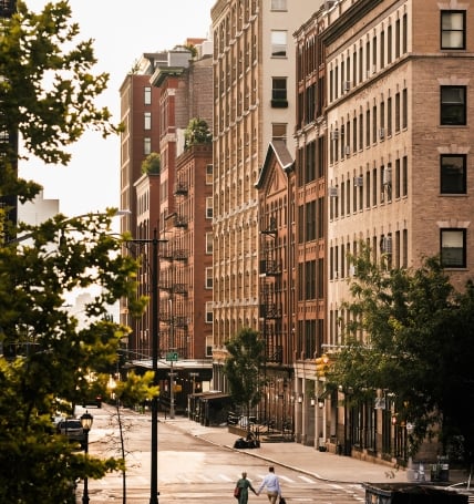 Outdoor view of Smyth Tribeca in NY;