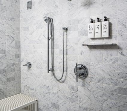 Hotel in shower Tribeca; Smyth Tribeca hotel shower
