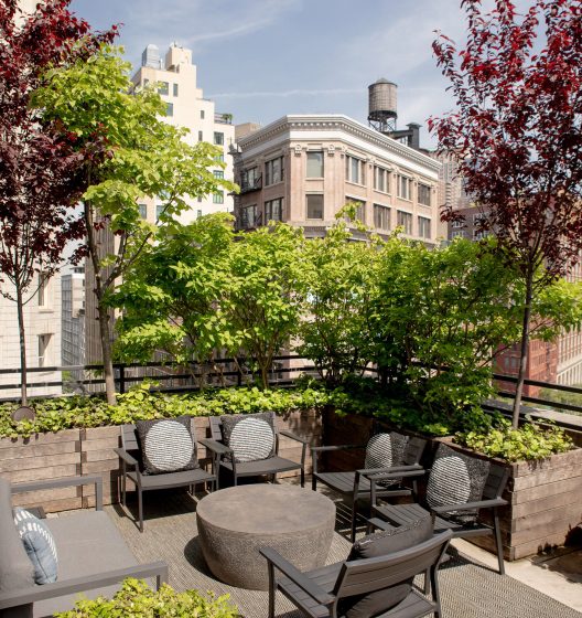 Private penthouse in Tribeca hotel