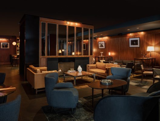 Smyth's Galerie Bar lounge vibe