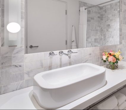 Tribeca hotel bathroom vanity