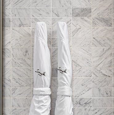 Smyth Tribeca hotel towel