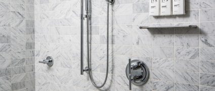 Hotel in shower Tribeca; Smyth Tribeca hotel shower