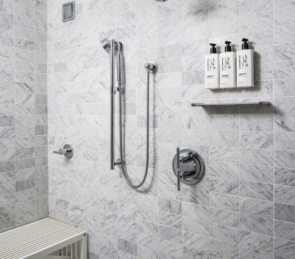 Hotel in shower Tribeca; Smyth Tribeca hotel shower